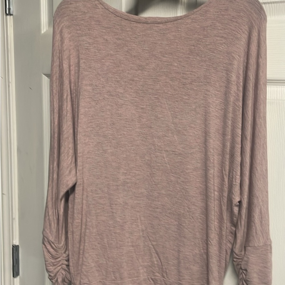 Women's Pink Long Sleeve Top